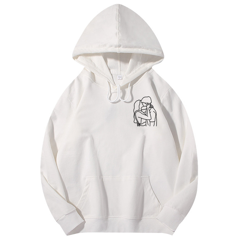 Custom Embroidered Hooded Sweatshirt