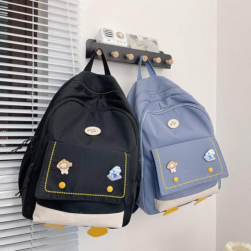 Large Capacity Cute Cartoon Schoolbag