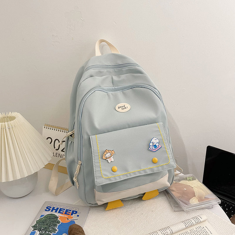 Large Capacity Cute Cartoon Schoolbag