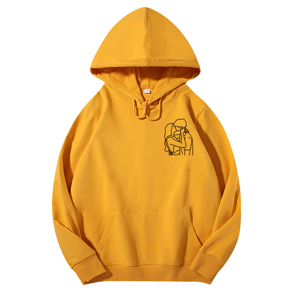 Custom Embroidered Hooded Sweatshirt