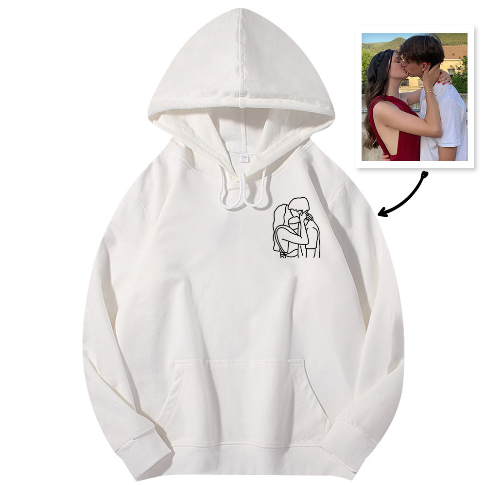 Custom Embroidered Hooded Sweatshirt