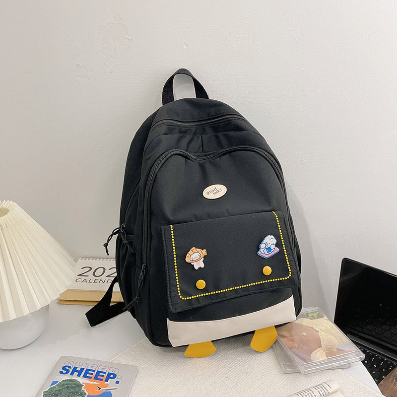 Large Capacity Cute Cartoon Schoolbag