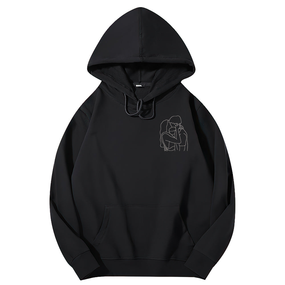 Custom Embroidered Hooded Sweatshirt