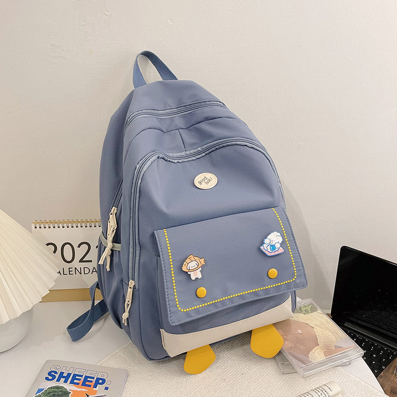 Large Capacity Cute Cartoon Schoolbag