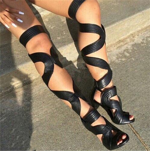 Open Toe Gladiator Sandals for Women