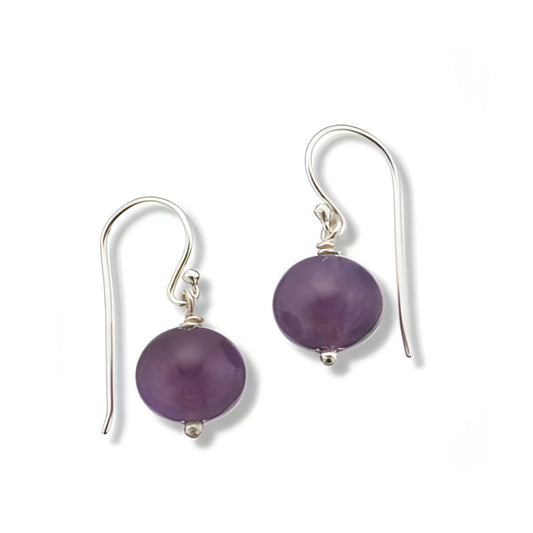 Amethyst Healing Gem Earrings