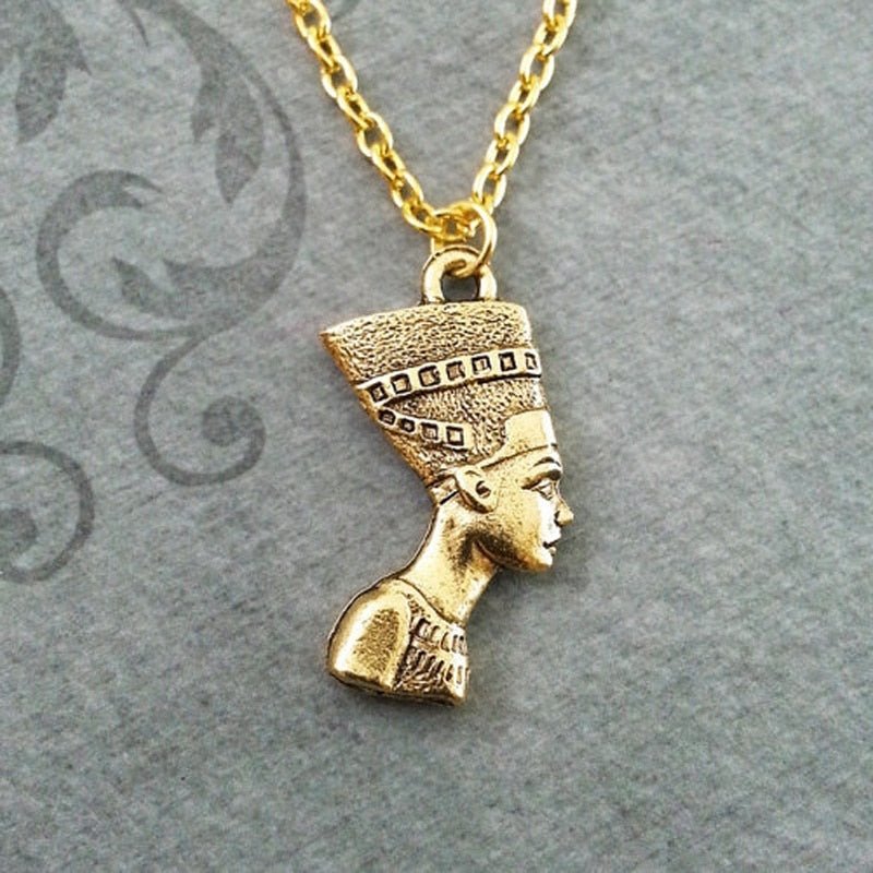 Ancient Egyptian Queen Pharaoh  Necklace