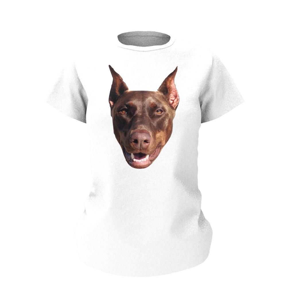 Custom Face T-Shirt Funny Dog Pet Tee