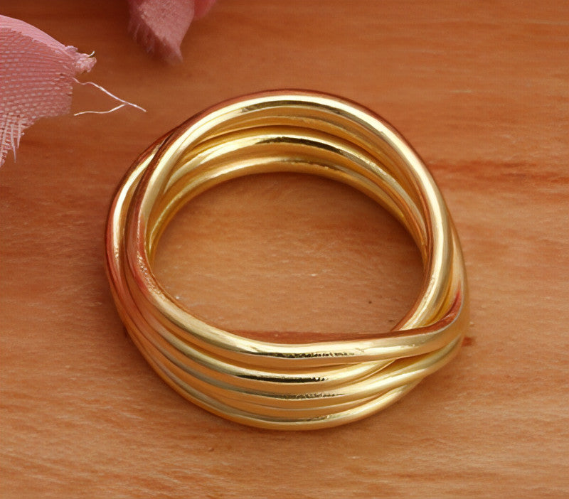 Brass Gold Ring