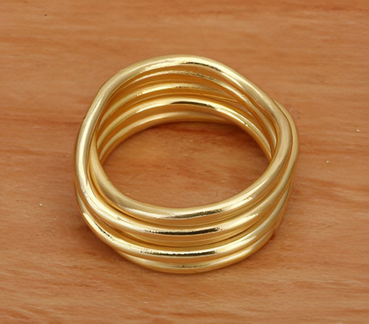 Brass Gold Ring