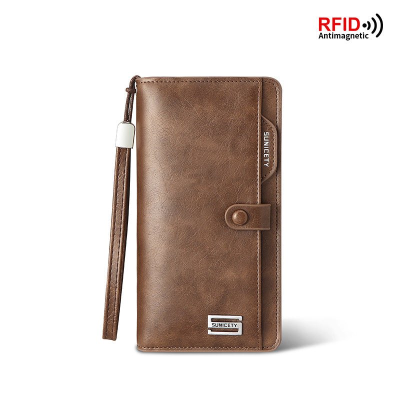 Business Wallet Zipper Multi-Functional Mobile Phone Bag