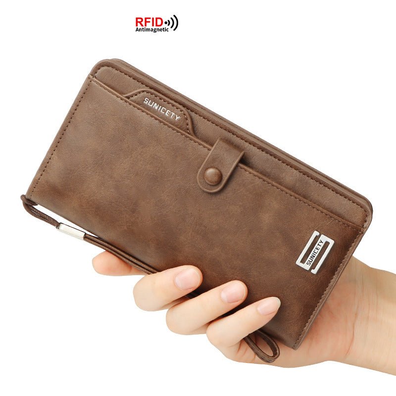 Business Wallet Zipper Multi-Functional Mobile Phone Bag