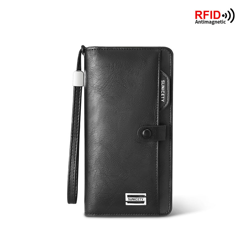 Business Wallet Zipper Multi-Functional Mobile Phone Bag