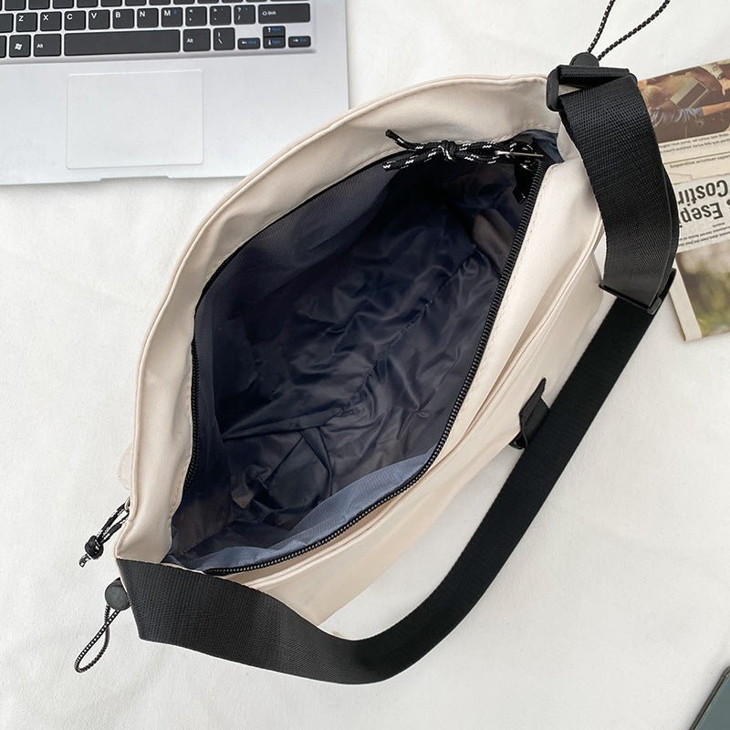 Canvas Diagonal Backpack Messenger Bag