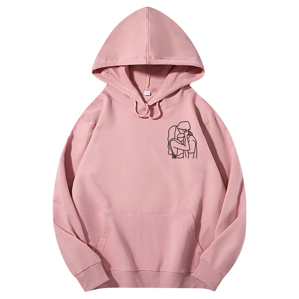 Custom Embroidered Hooded Sweatshirt