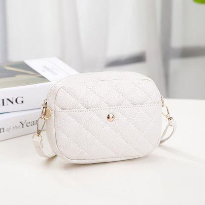 Frosted Texture Shoulder Crossbody Bag