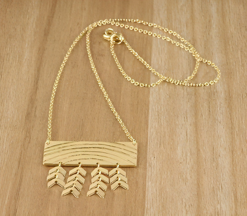 Handcrafted Brass Necklace