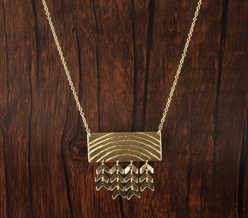 Handcrafted Brass Necklace