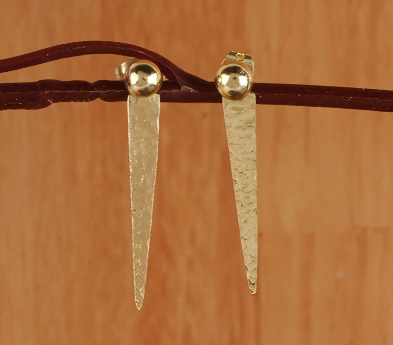 Handmade Brass Earrings