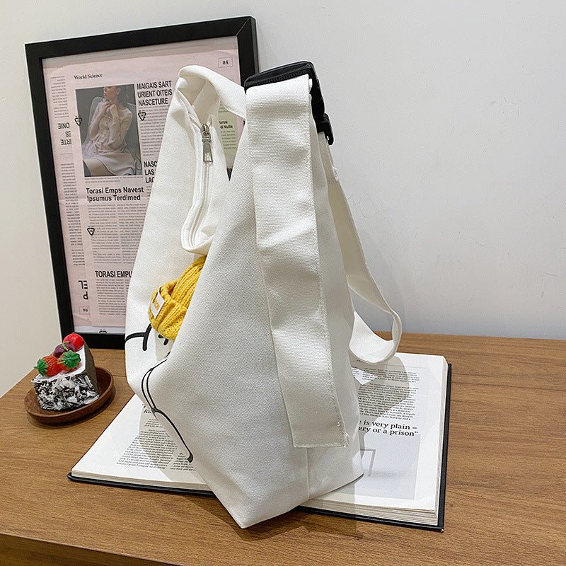 Japanese Canvas Tote Shoulder Bag