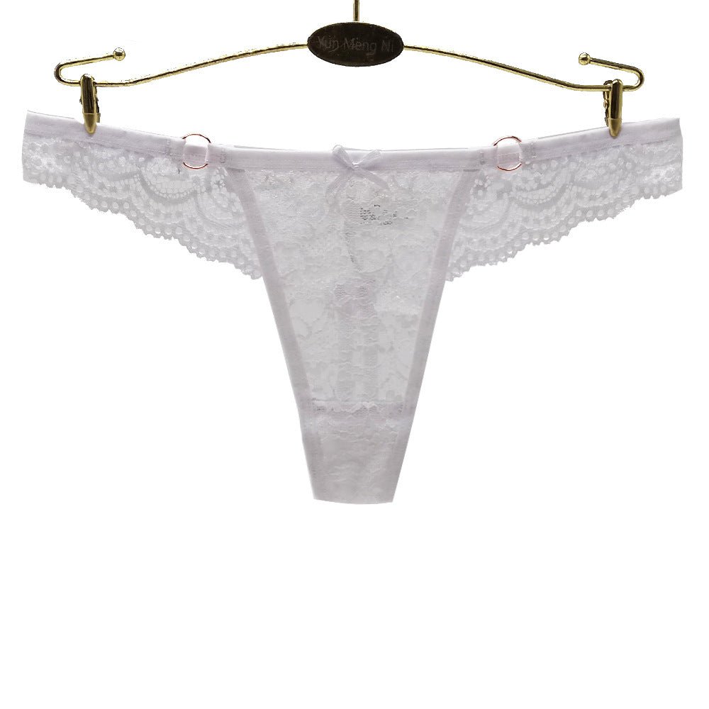 Lace Cutout Ladies Thong