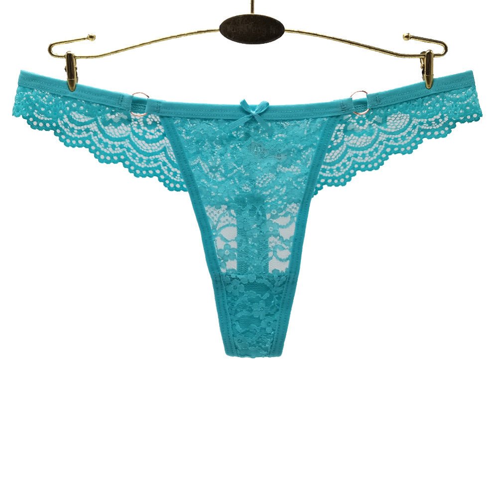 Lace Cutout Ladies Thong