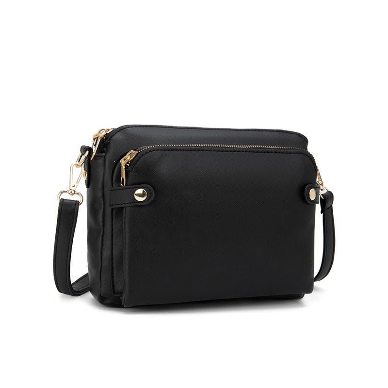 New Fashion Three Layer Leather  Bag