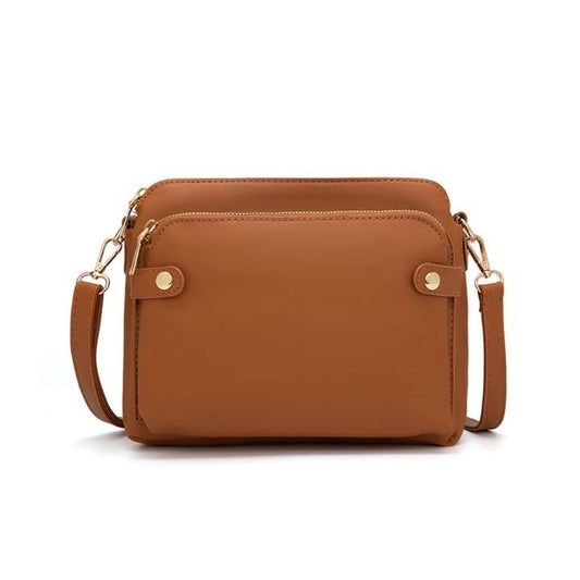 New Fashion Three Layer Leather  Bag