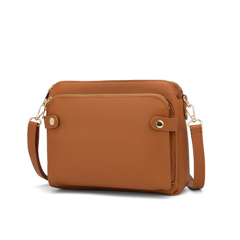 New Fashion Three Layer Leather  Bag