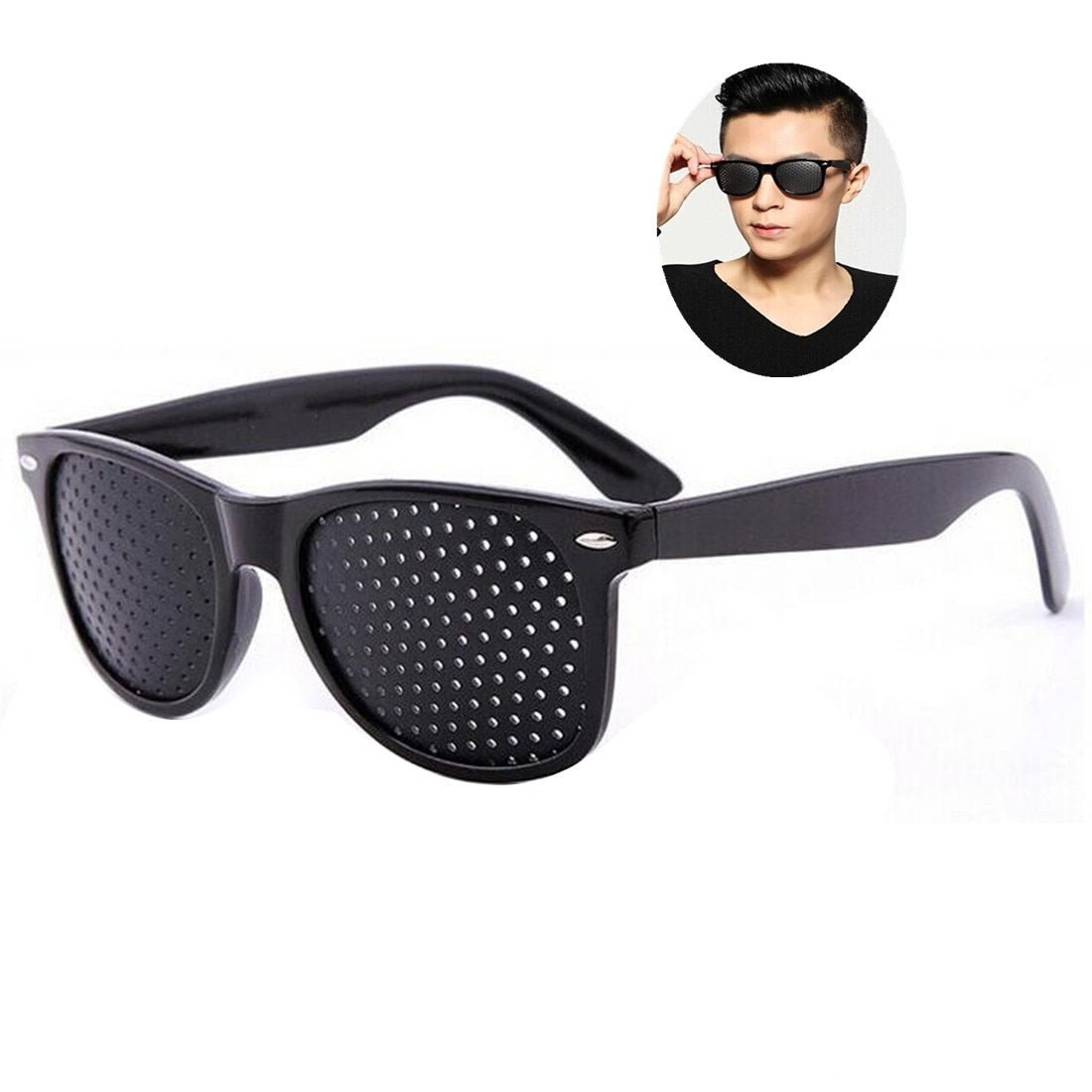 Pin Hole Cycling Sunglasses