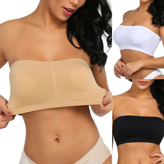 Plus Size Tube Invisible Top