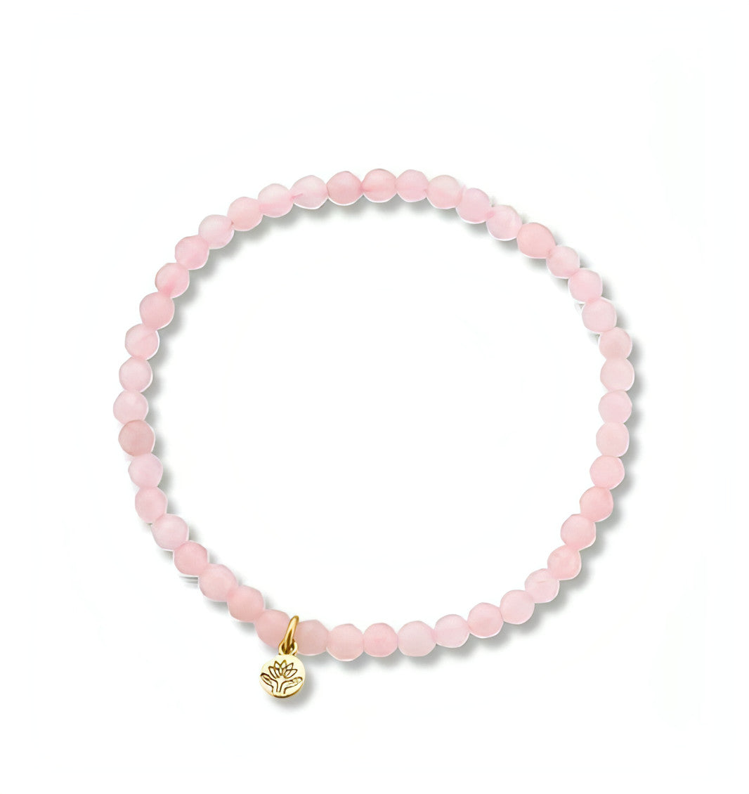 Rose Quartz Always in my Heart Bracelet - 4lt3g0