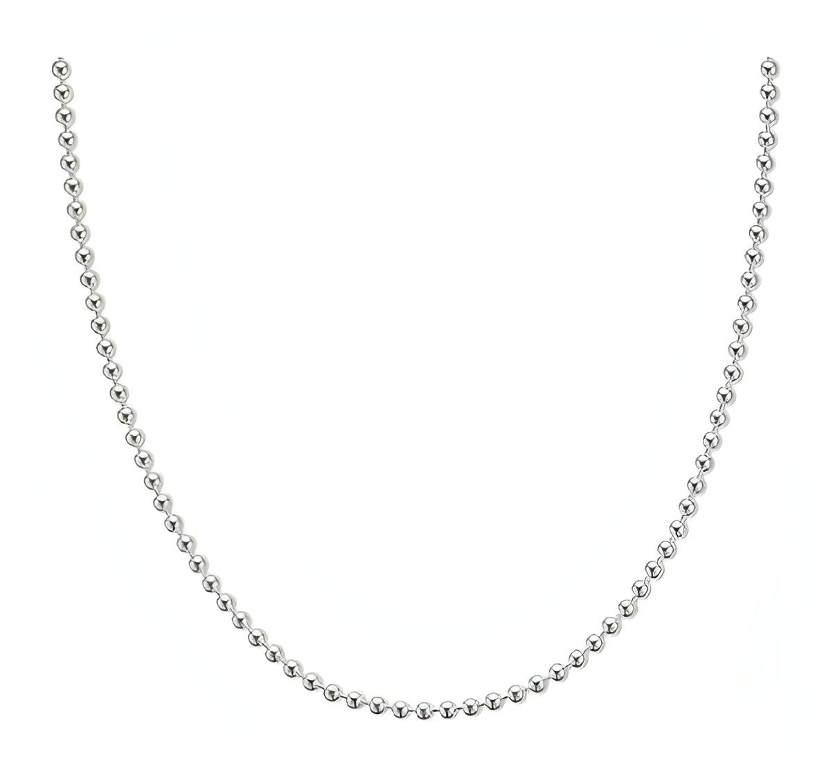 Silver Ball Chain 40cm