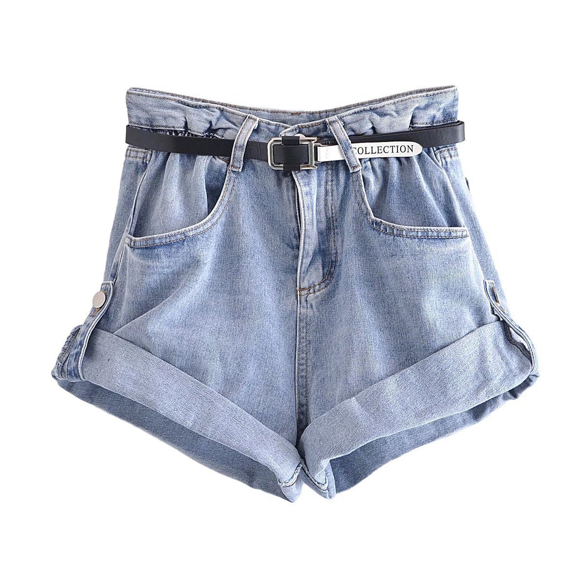 Slim Denim Shorts For Women