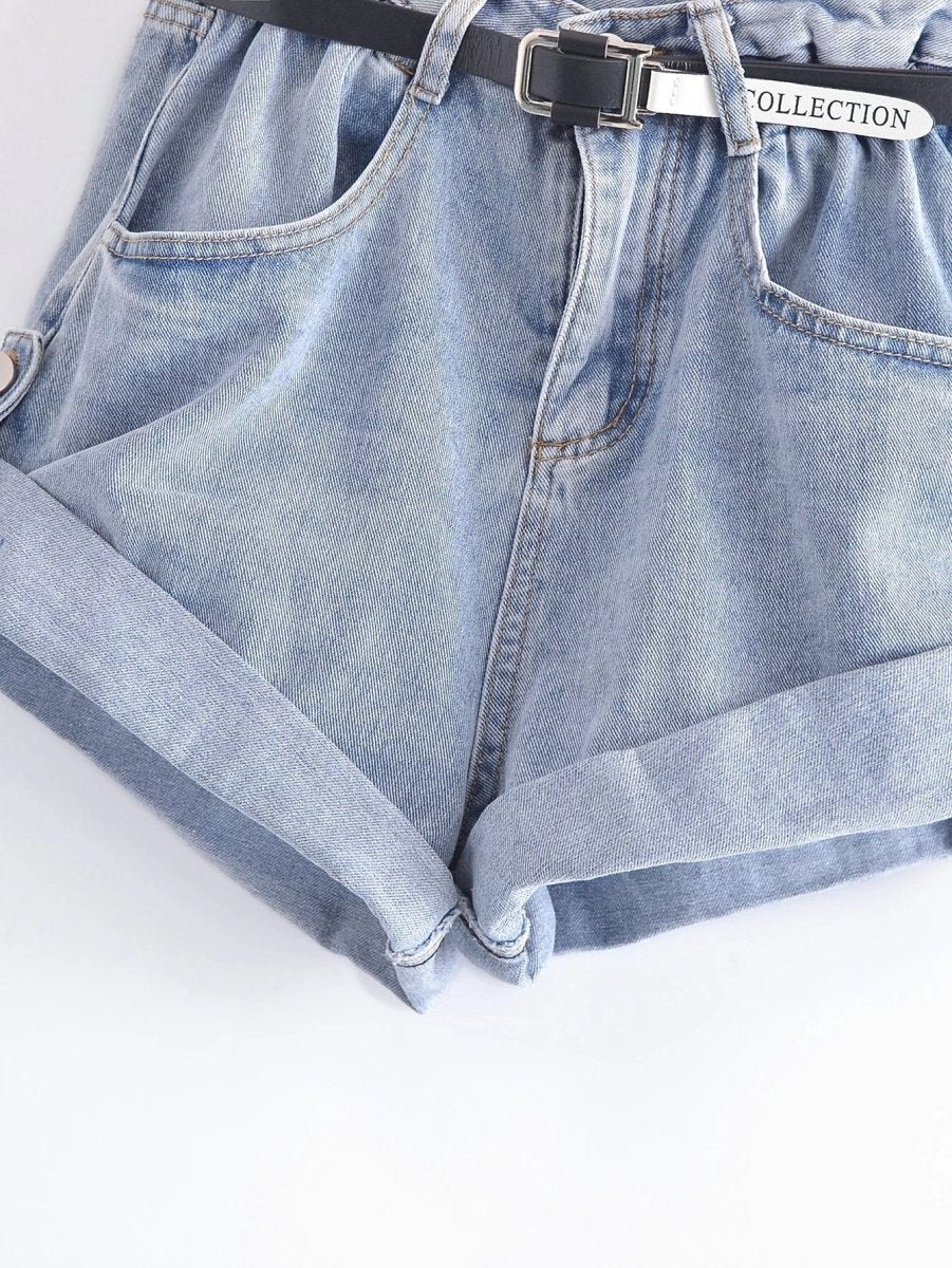 Slim Denim Shorts For Women