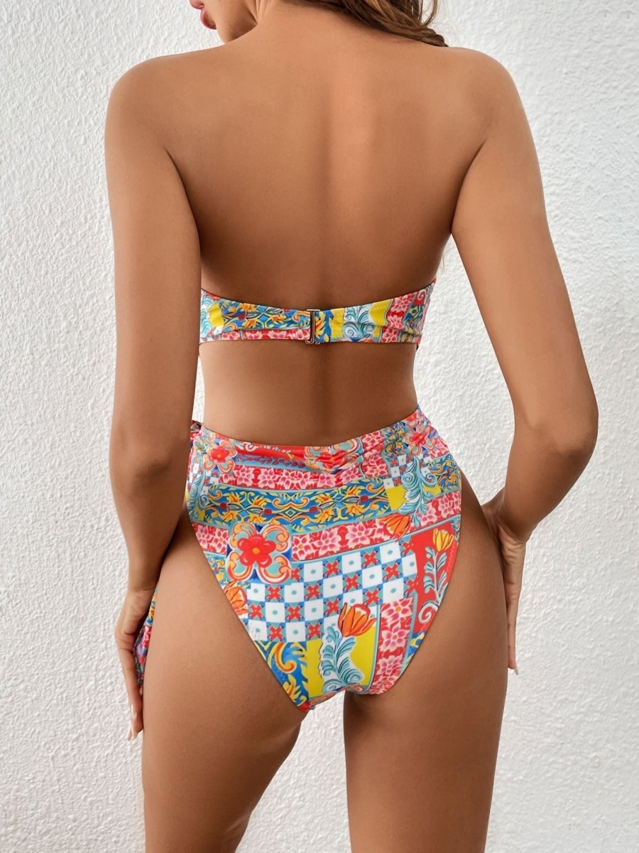 Swimsuit New One-Piece Swimsuit Bikini