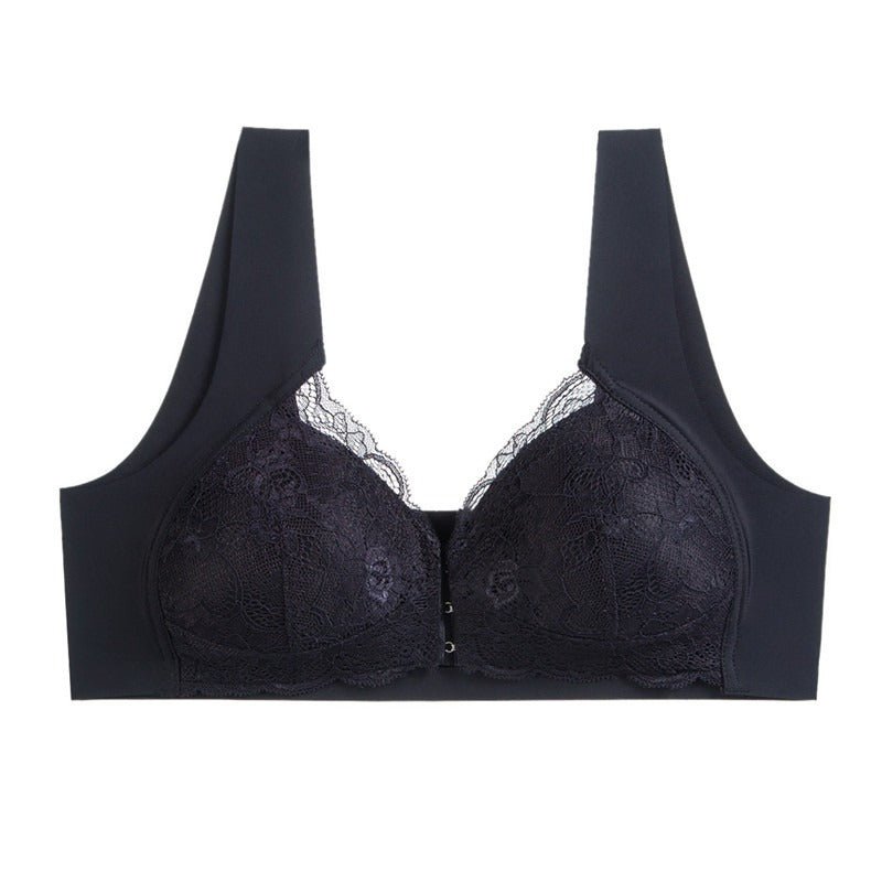 Thin Plus Size Front Buckle Bra