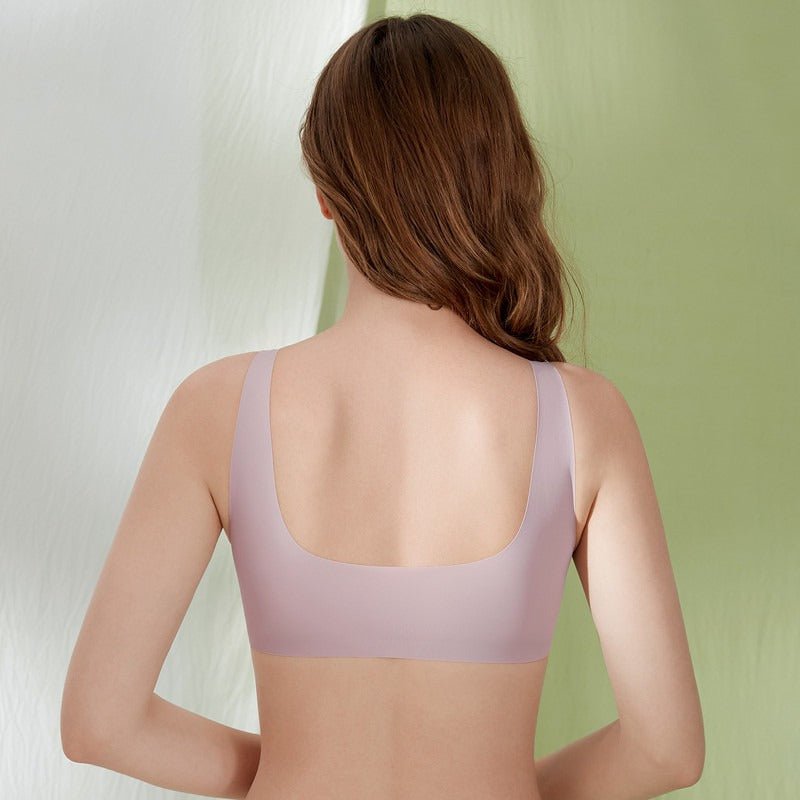 Thin Plus Size Front Buckle Bra