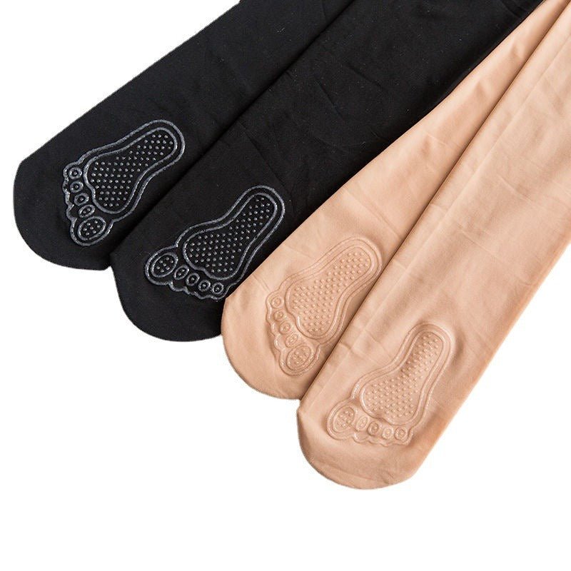 Women Spring Thin High Elasticity Anti-Hook Wire Bottoming Socks