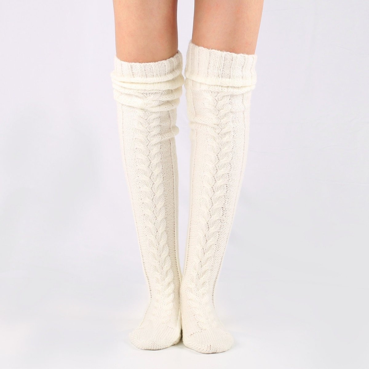 Women's Knitting Knee Length Stockings - Ego Factory