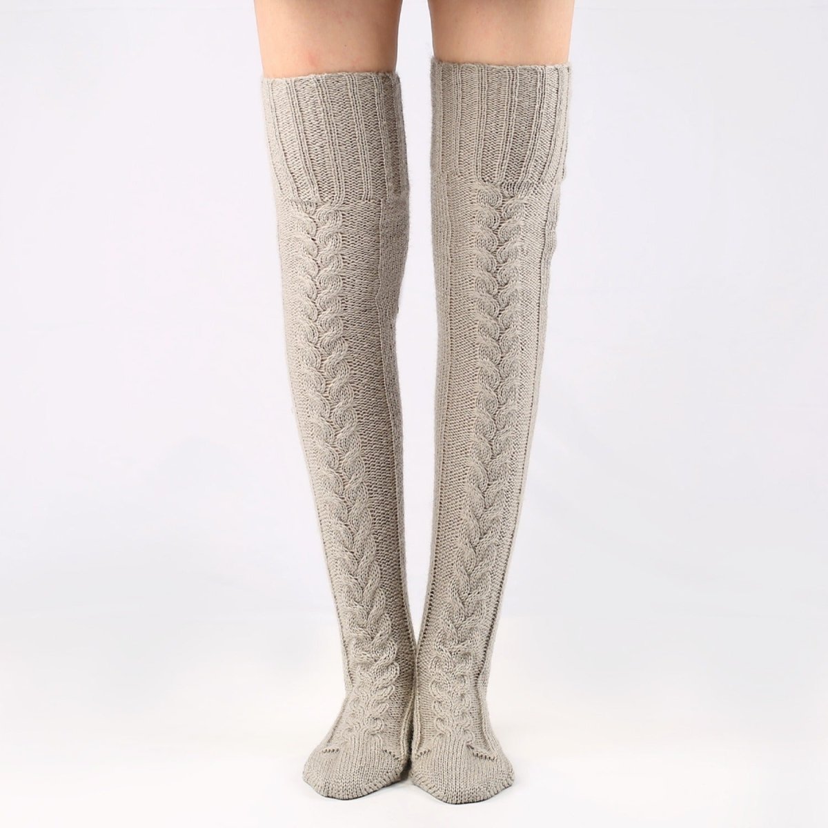 Women's Knitting Knee Length Stockings - Ego Factory