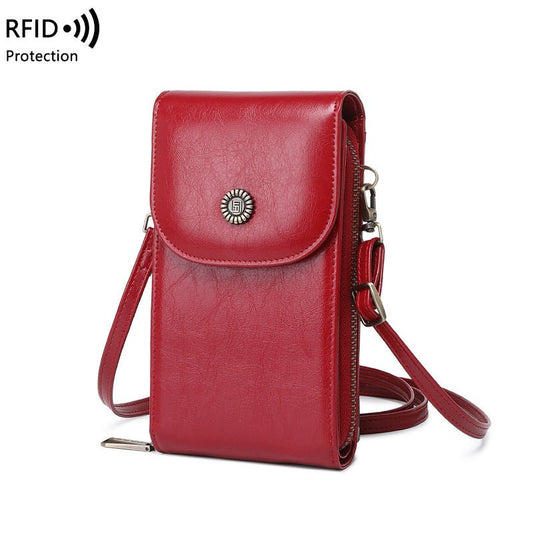 Women's RFID Travel Mobile Bag