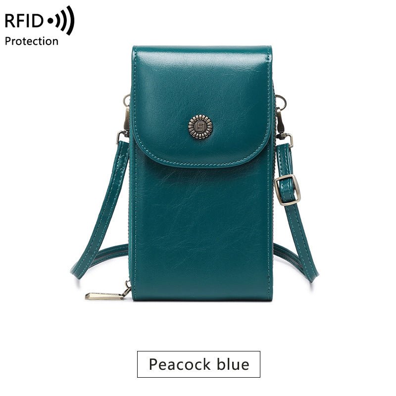 Women's RFID Travel Mobile Bag