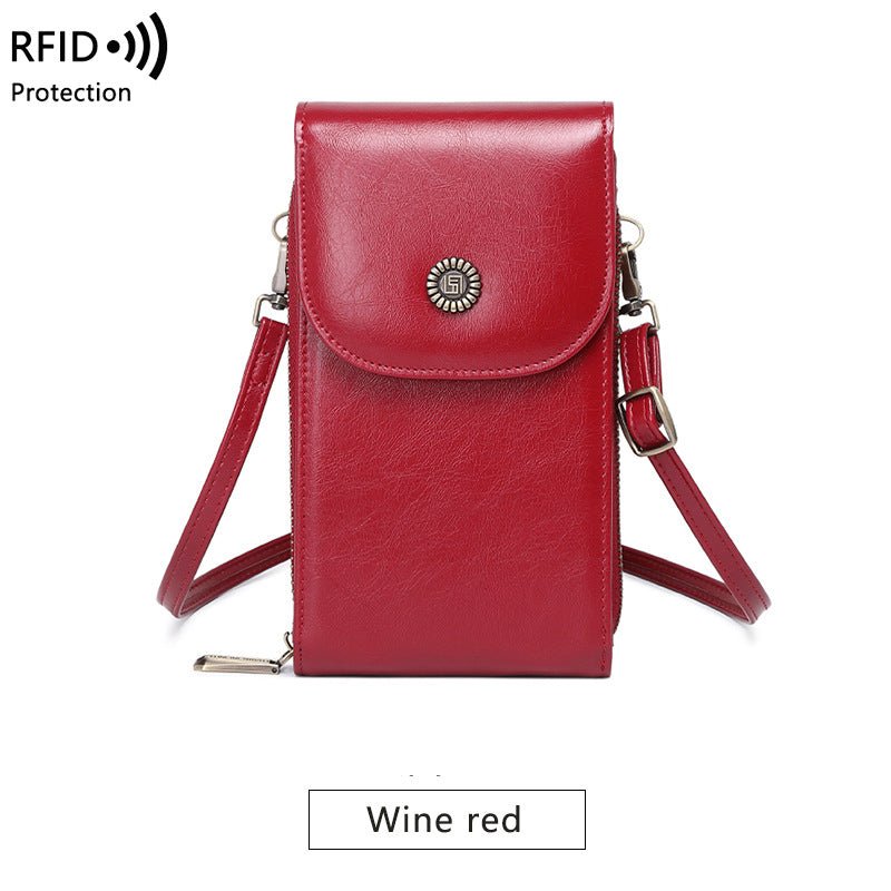 Women's RFID Travel Mobile Bag