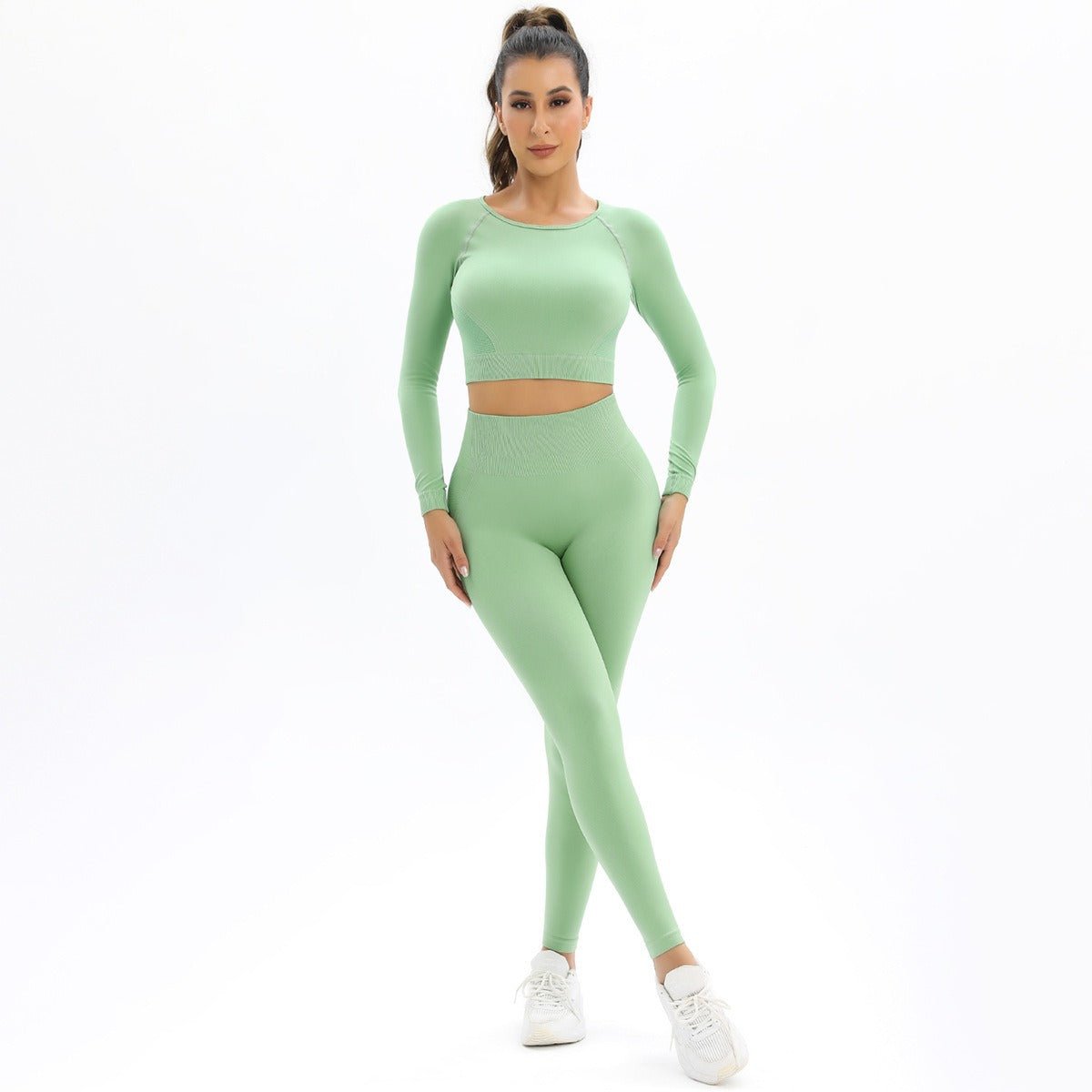 Yoga Suit Sports Running Fitness Two-Piece Set For Women