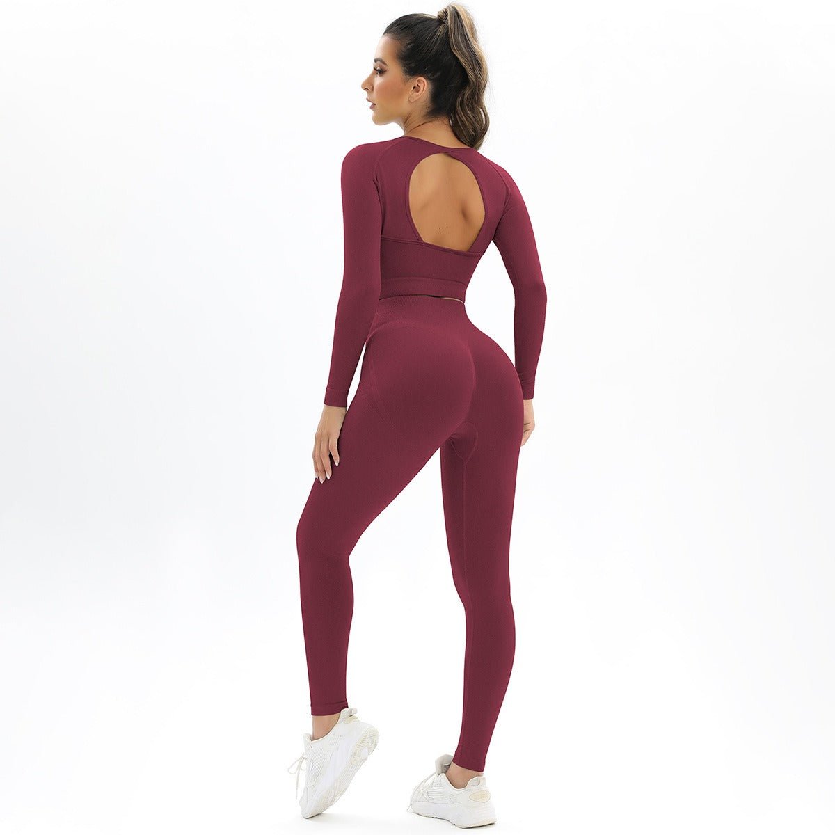 Yoga Suit Sports Running Fitness Two-Piece Set For Women