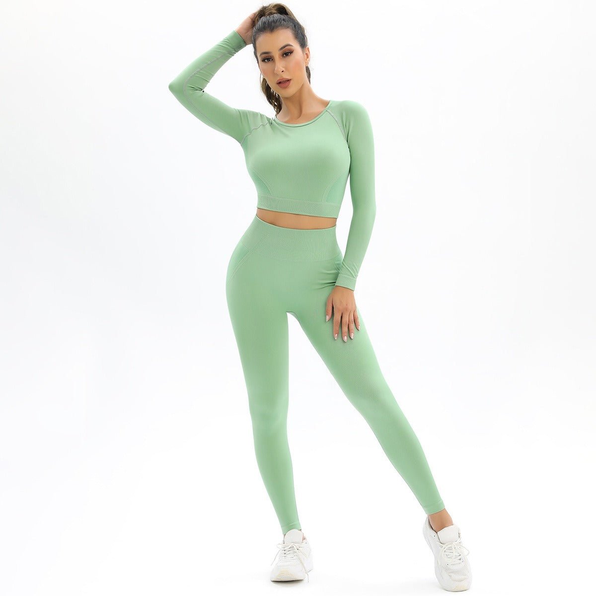 Yoga Suit Sports Running Fitness Two-Piece Set For Women