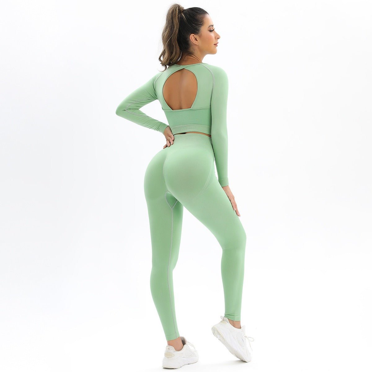 Yoga Suit Sports Running Fitness Two-Piece Set For Women