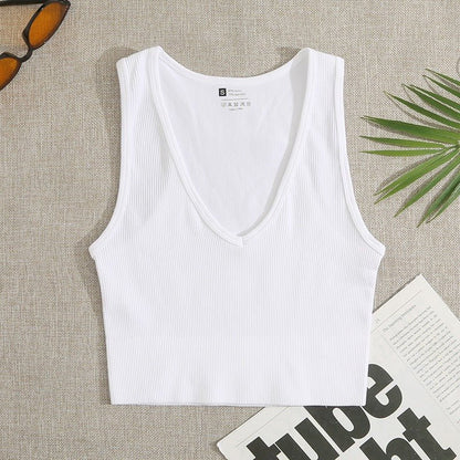 Yoga Thread V-Neck Tank Top