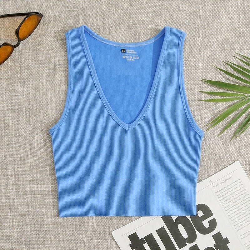 Yoga Thread V-Neck Tank Top